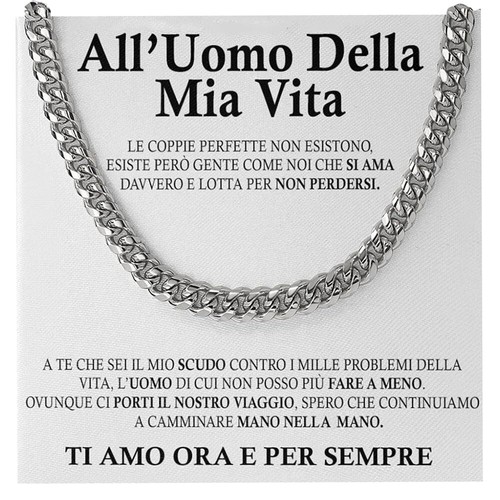Collana cubana uomo - collana,