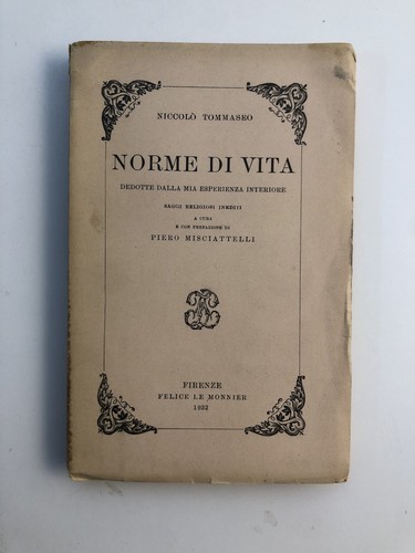 Norme vita dedotte dalla - norme,