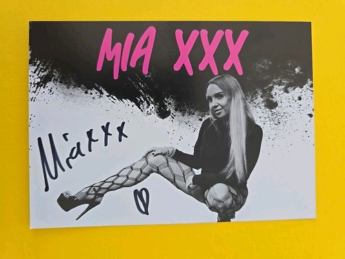 Mia xxx autografo - mia,