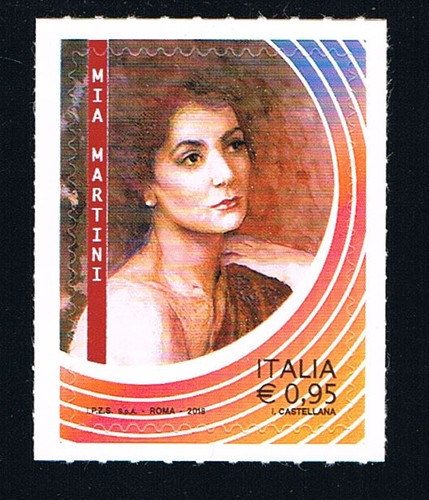 Italia francobollo mia - italia, 1